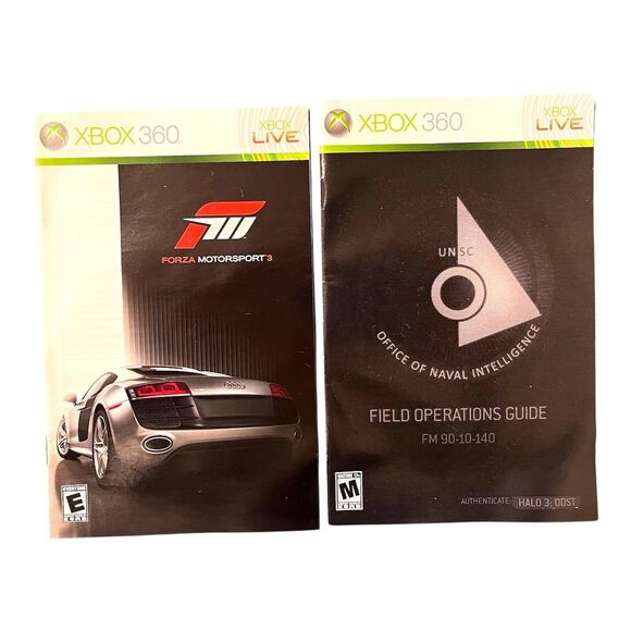 Halo 3: ODST & Forza Motorsport 3 Microsoft Xbox 360 (2009) Video Game, Complete - Picture 6 of 8